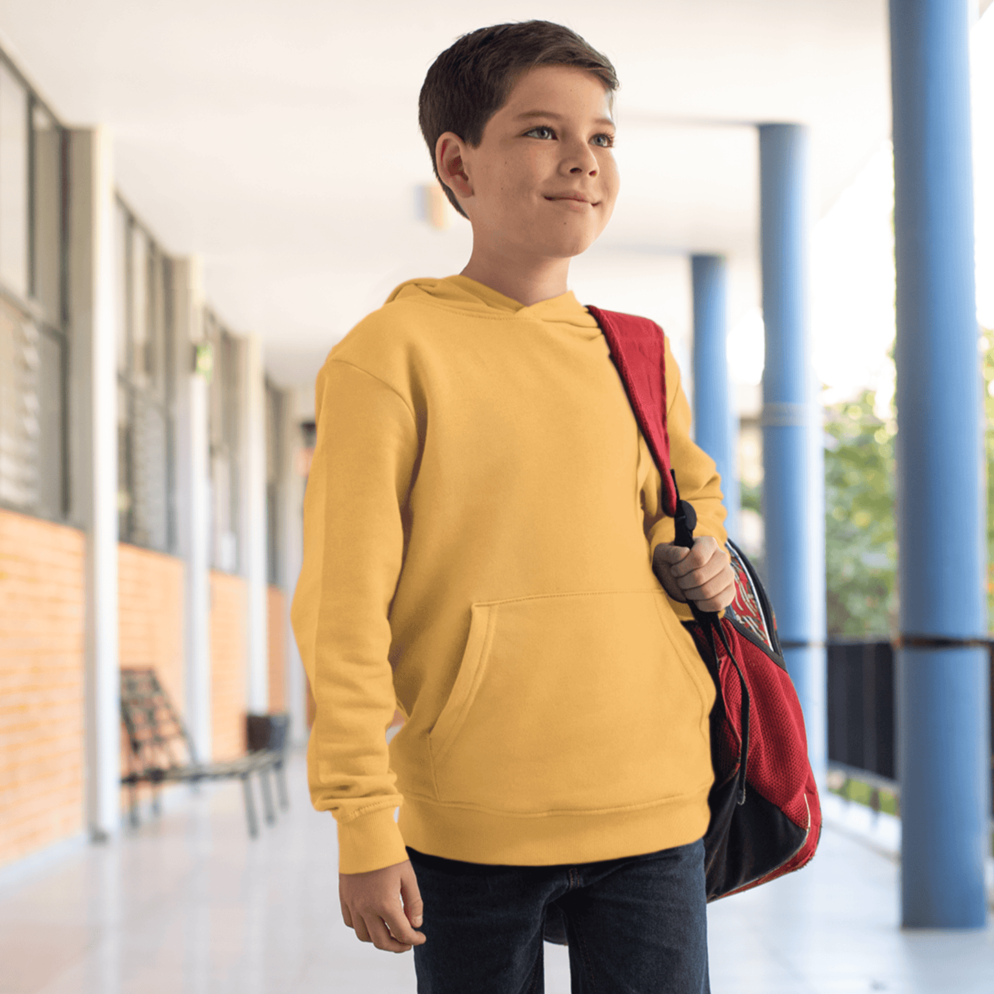 Yellow Kids Hoodie