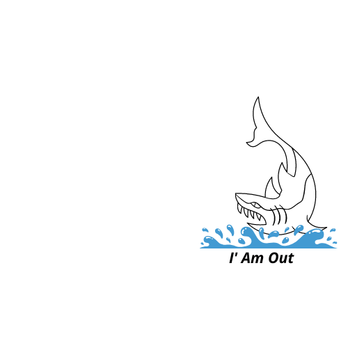 I'M Out T-Shirt Girls T-shirt