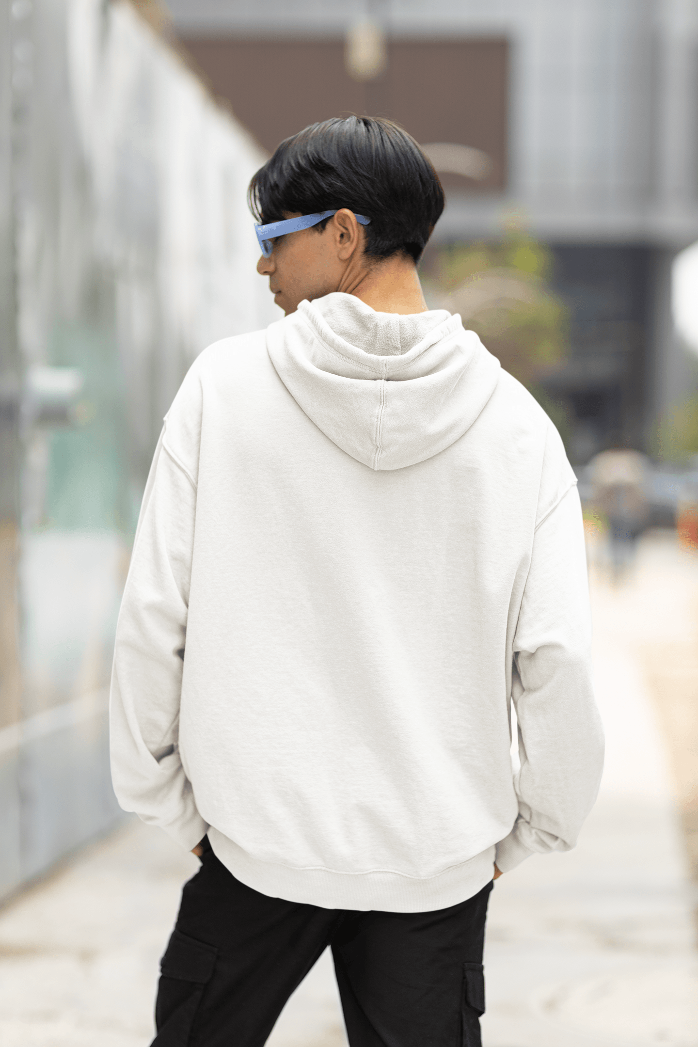 Plain Hoodie White