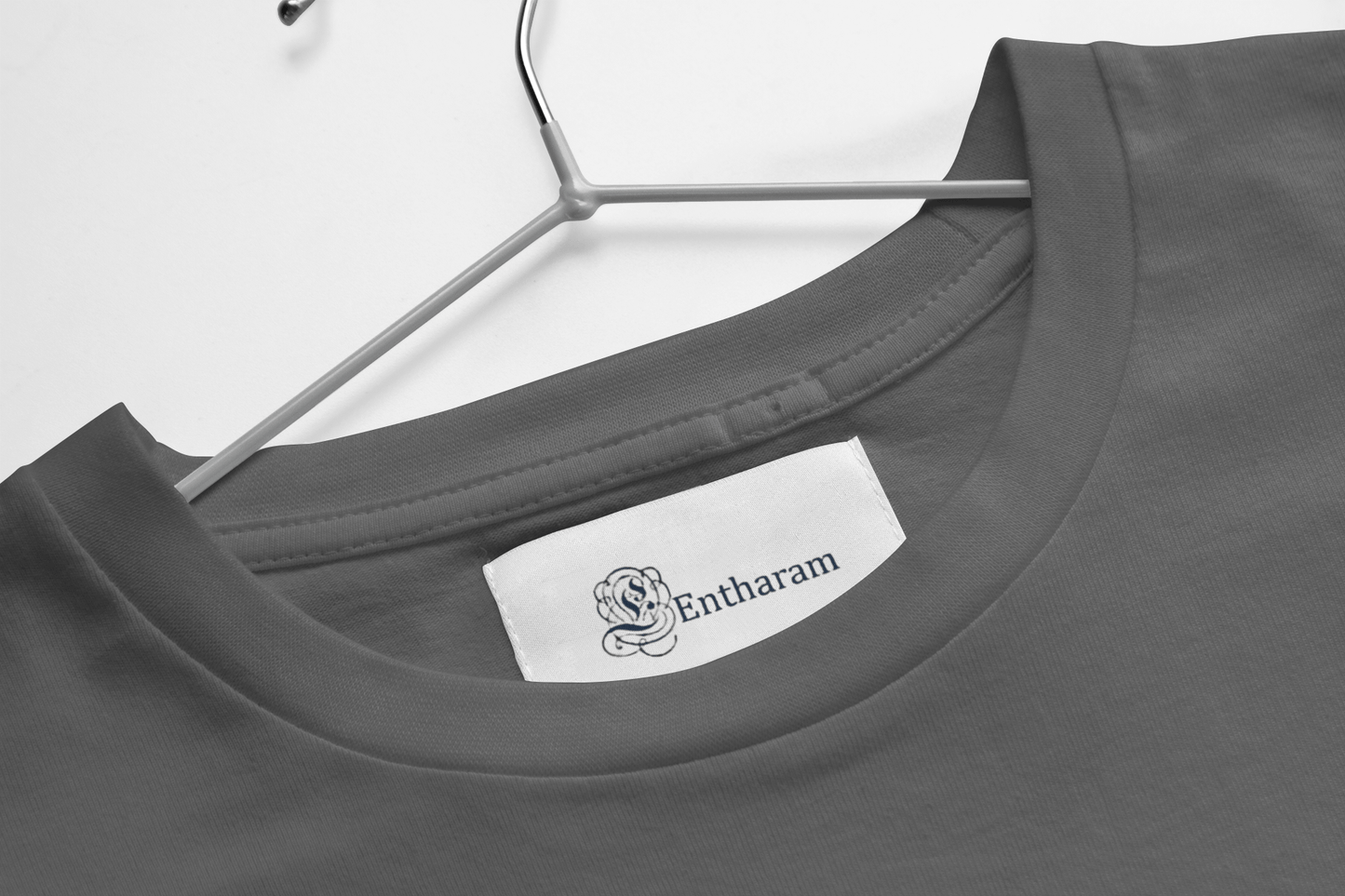 Plain Steel Grey T-shirt