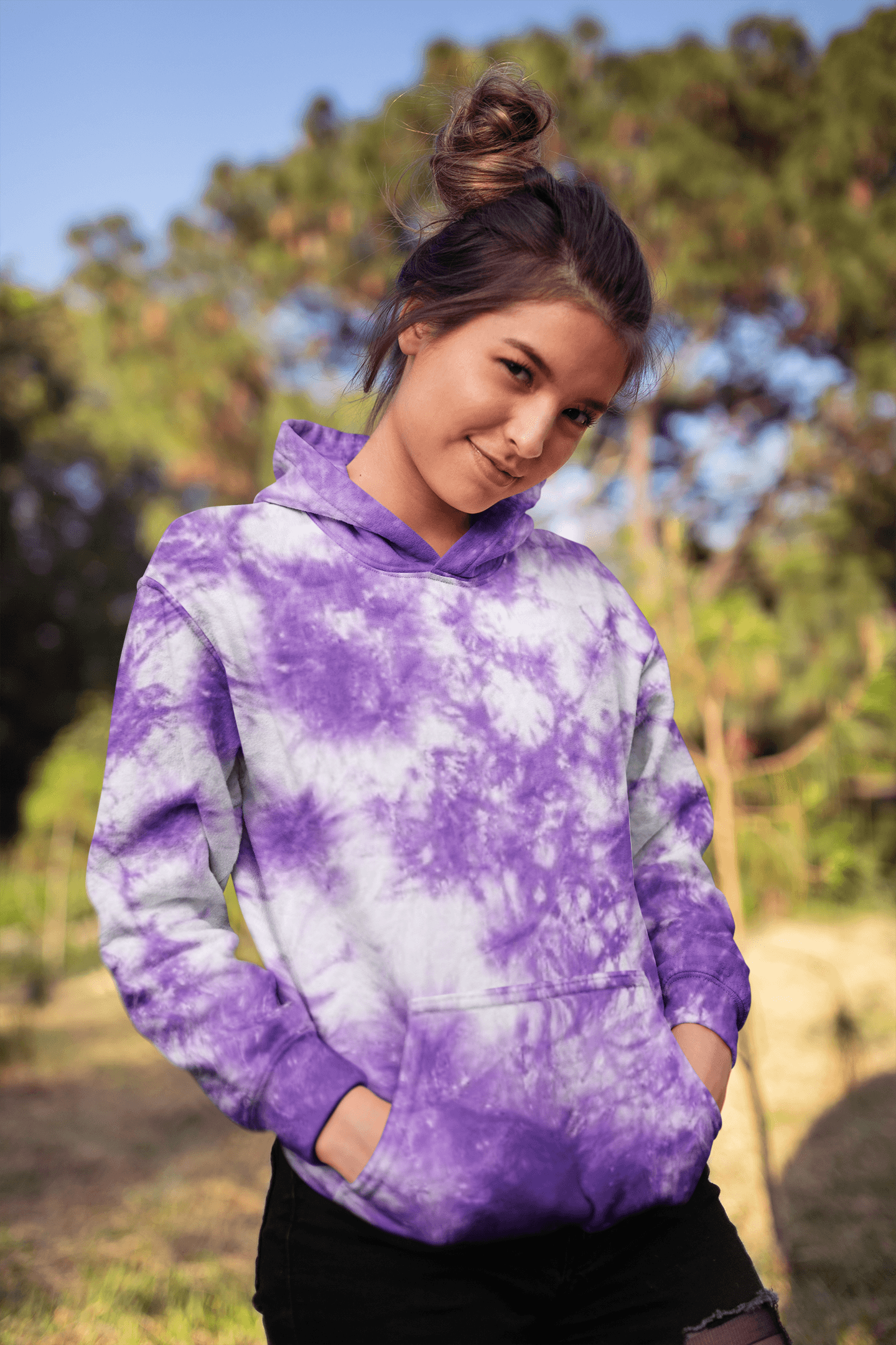 Lavender Tie Dye