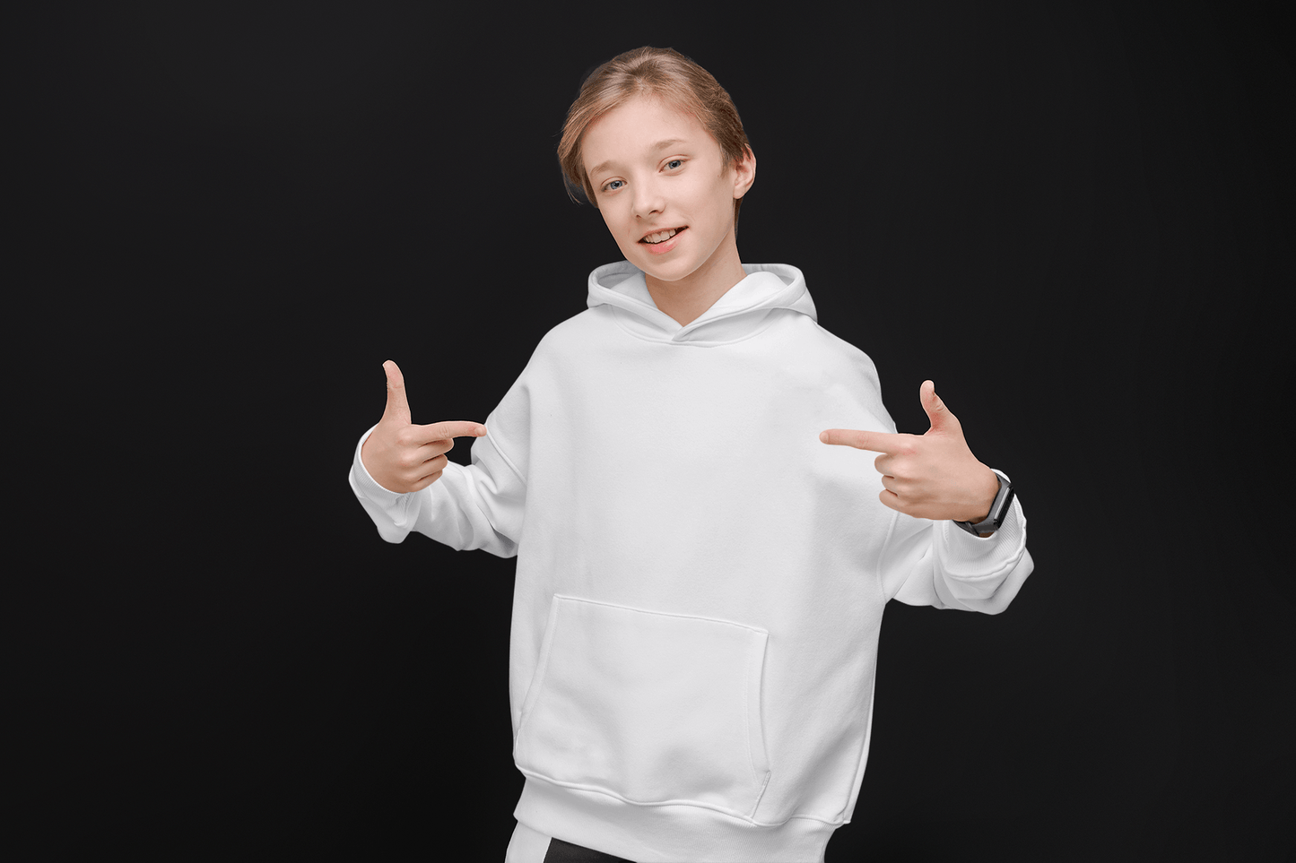 White Kids Hoodie