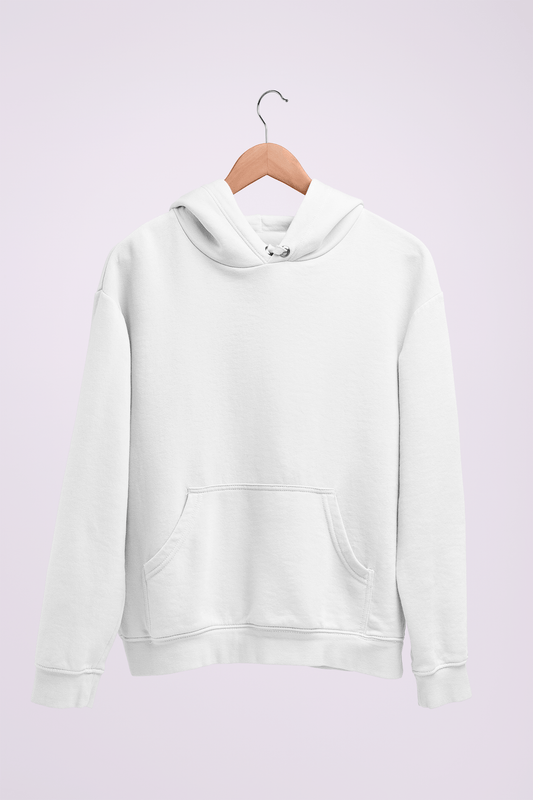 Plain Hoodie White
