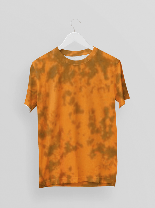 Brownish Rust Tie dye Unisex T-shirt