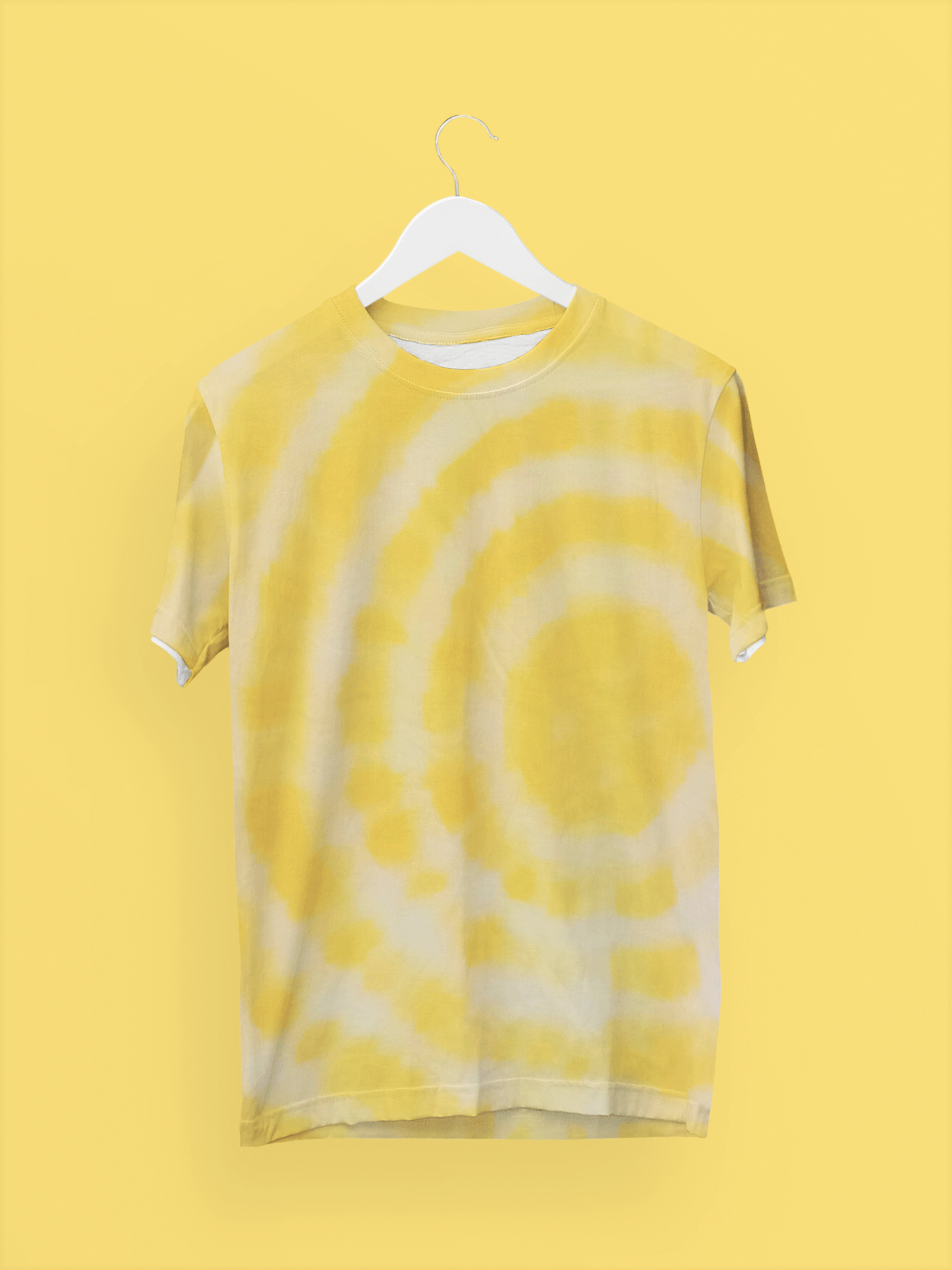 Daffodil Yellow Tie Dye Unisex Tshirt