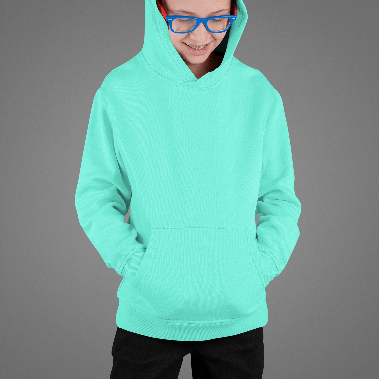 Sky Blue Kids Hoodie