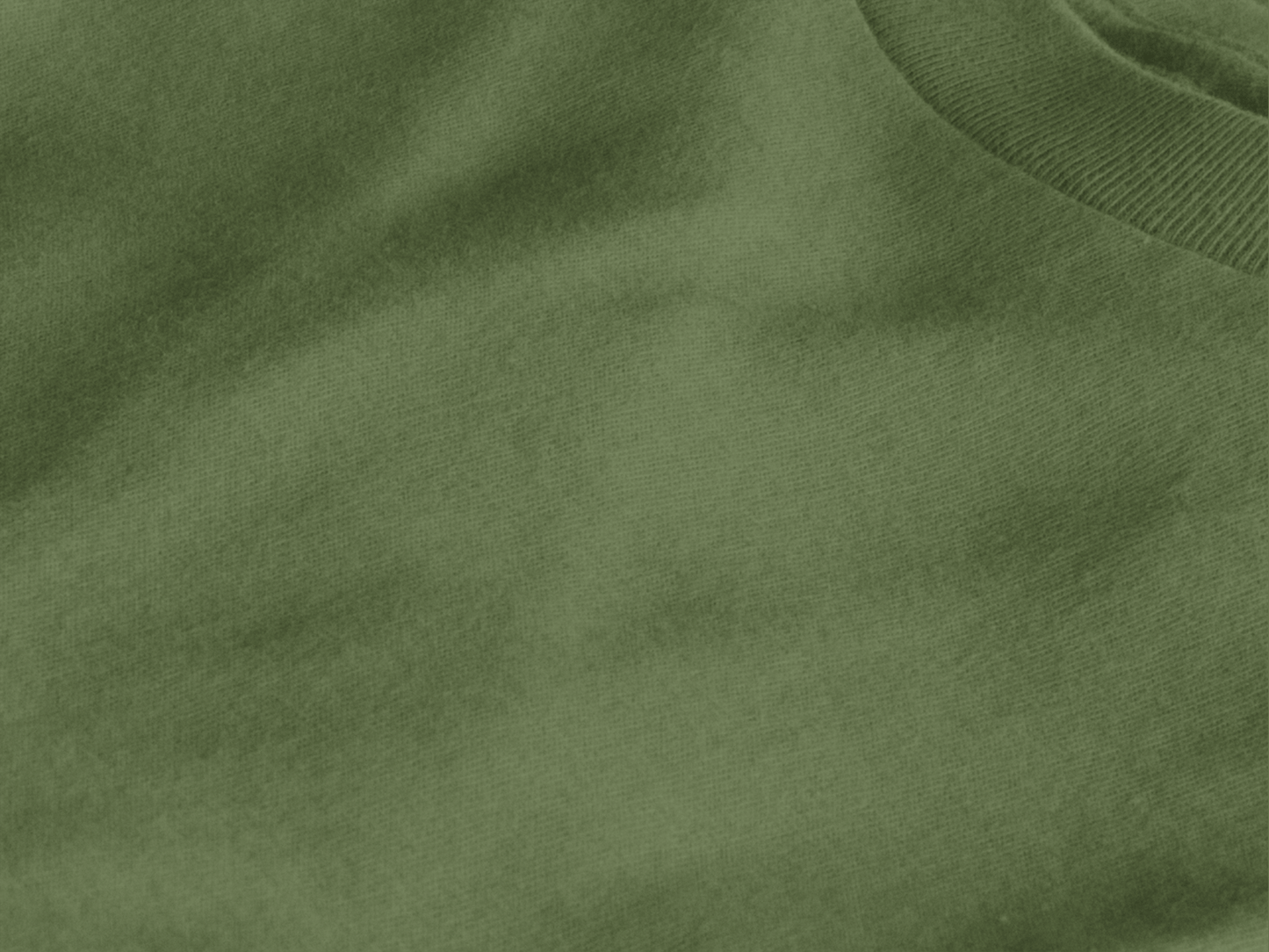 Plain Olive Green T-shirt