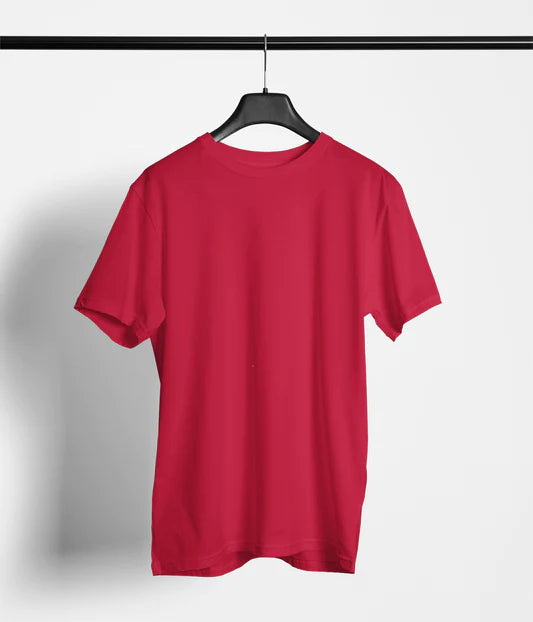 Maroon Plain Tshirt