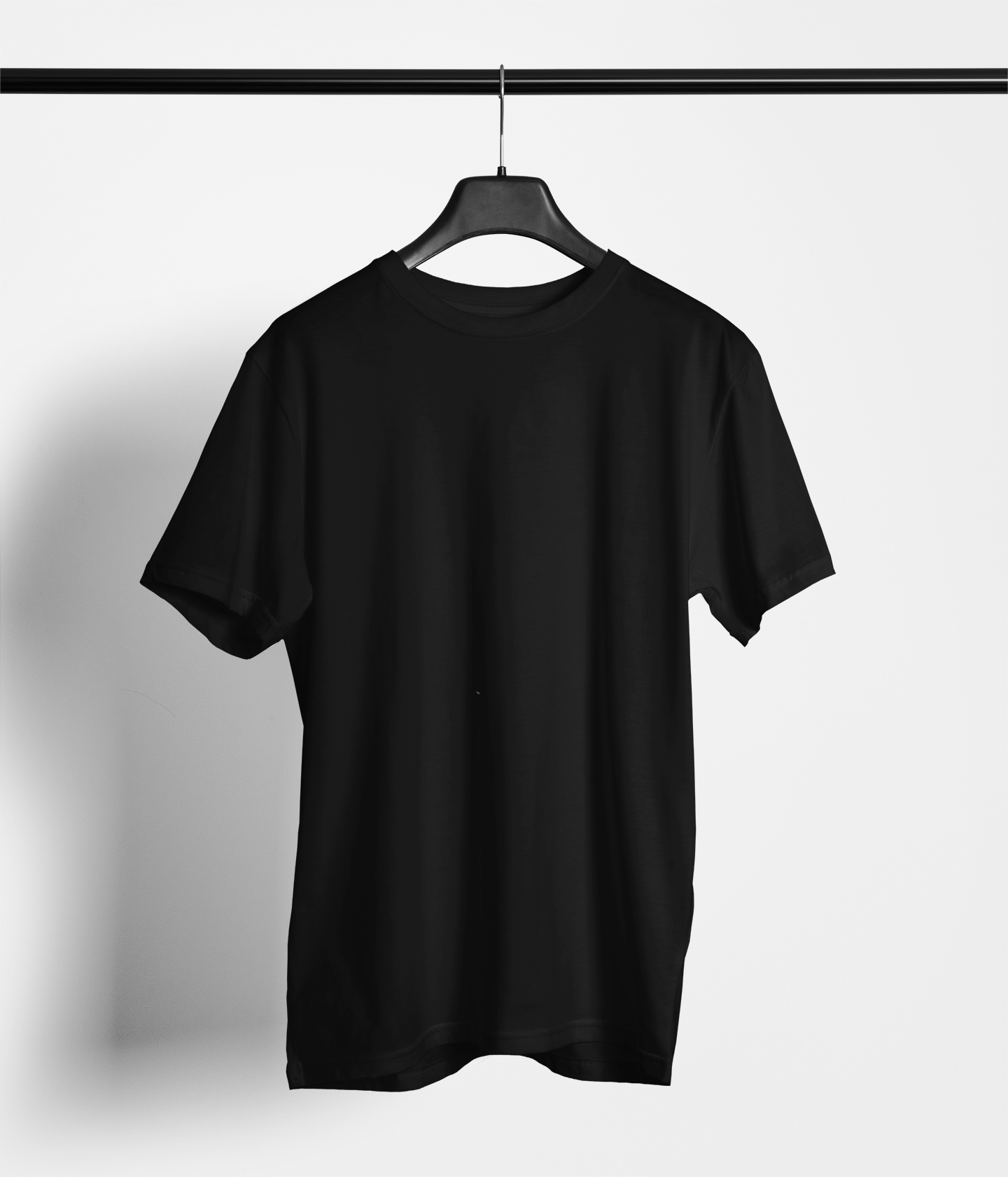 Black Plain Tshirt