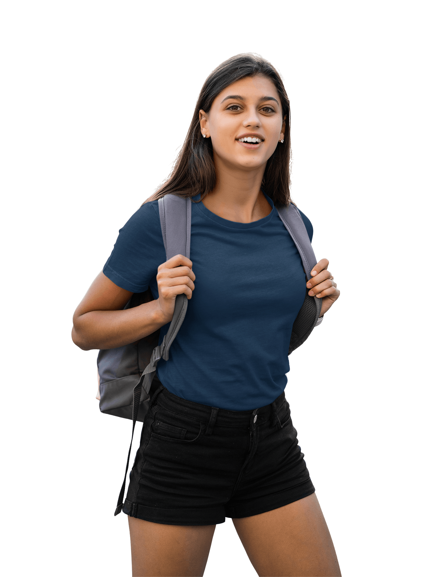 Plain Dark Blue T-shirt